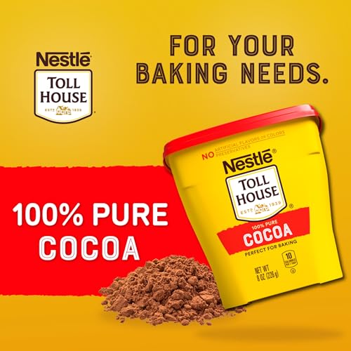 Nestle Toll House 100% Pure Cocoa for Baking 8 oz