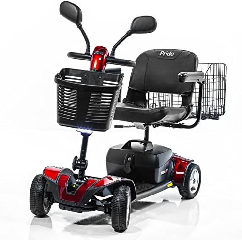 Pride Mobility Go-Go Sport 4-wheel Travel Pride Electric Scooter+ Rear Basket
