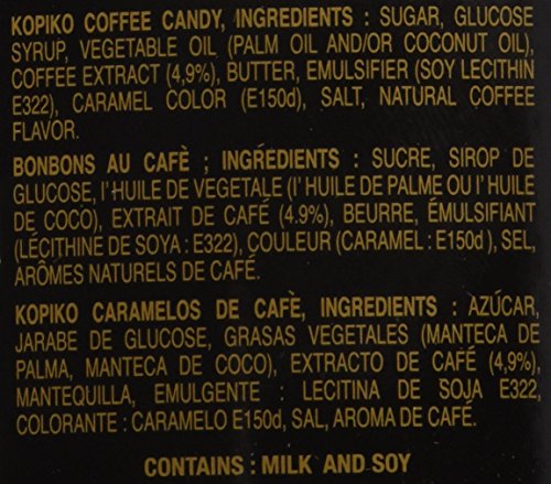 Kopiko Coffee Candy – Bold-Tasty Hard Candy from Indonesia with Real Coffee Extract – A Satisfying Boost for On-the-Go Energy (28.2oz Jar)