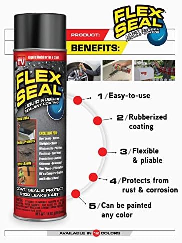 Flex Seal Brown Rubber Spray Sealant 14 Oz. - Case of: 6