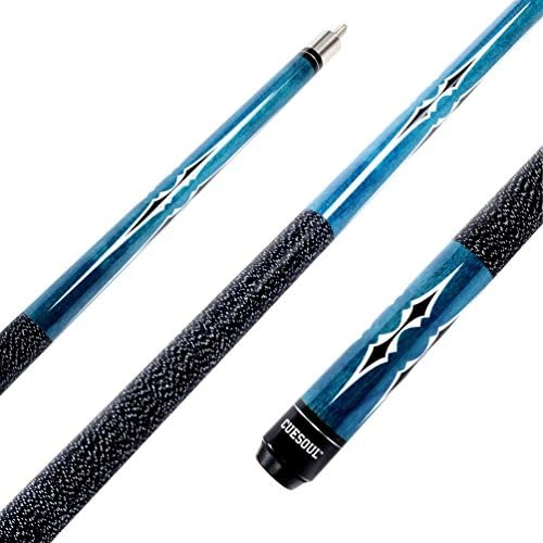 CUESOUL 19oz Pool Cue Sticks with Hard Pool Cue Case
