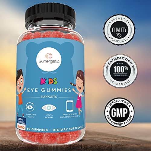 Premium Eye Support Gummies–Lutein Gummies with Zeaxanthin Supports Overall Eye Health