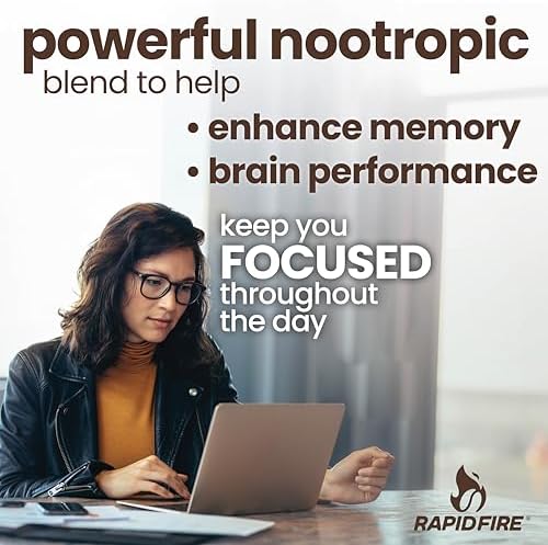 Rapidfire Caramel Macchiato Ketogenic High Performance Keto Coffee Pods, Supports Energy & Metabolism, Weight Management, Single Serve K Cup, Brown, 16 Count