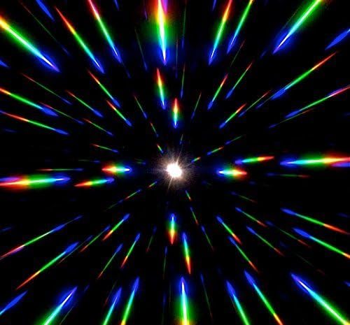 GloFX Paper Cardboard Diffraction Glasses - Great for Christmas Lights, Parties, Raves, Festivals, Light Shows, & Fireworks