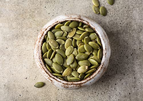 Food to Live - Raw Pepitas, 8 Ounces, Pumpkin Seed Kernels, Unsalted, No Shell, Vegan, Kosher, Keto, Bulk. Wholesome Snack. High in Protein, Essential Fatty Acids.
