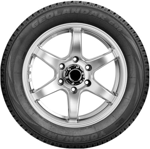Yokohama Geolandar G96B 245/60R20 107H | Truck/SUV Highway All Season Traction 107H Rated Standard Load Radial Construction Black Sidewall Tire
