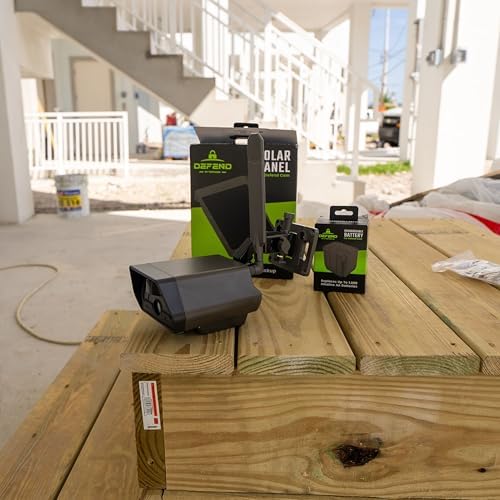 TACTACAM Defend Rechargeable Battery for Security Camera | Reusable power source, enables off-grid deployment anywhere