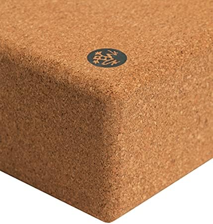 Manduka Yoga Block - Fine-Grain Block, Yoga Equipment, Home Gym Accessory, Pilates Tool, Lightweight for Travel, Extra Firm Workout Accessory with Comfortable Edges