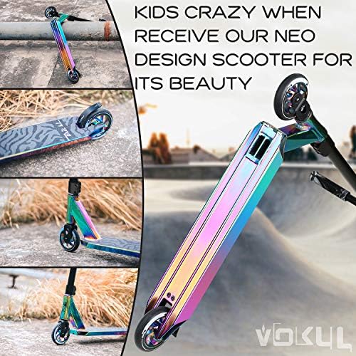 VOKUL K1 Pro Scooters - Stunt Scooter | Trick Scooter - Intermediate and Beginner Freestyle Scooter for Kids 8 Years and UP,Teens and Adults -Quality Kick Pro Scooter for Boys and Girls
