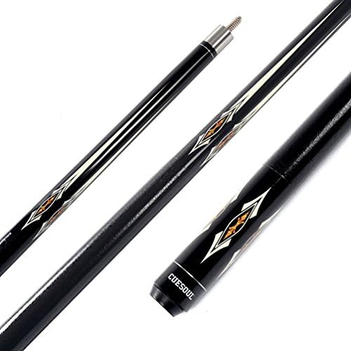 CUESOUL 19oz Pool Cue Sticks with Hard Pool Cue Case