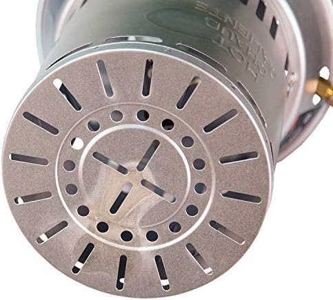Dura Heat LPC25 15-25, 000 BTU Propane (LP) Convection Heater, Gray | 15K-25K BTUs, Heats up to 600 sq ft, Runs up to 28 hrs on 20 lb Propane Tank