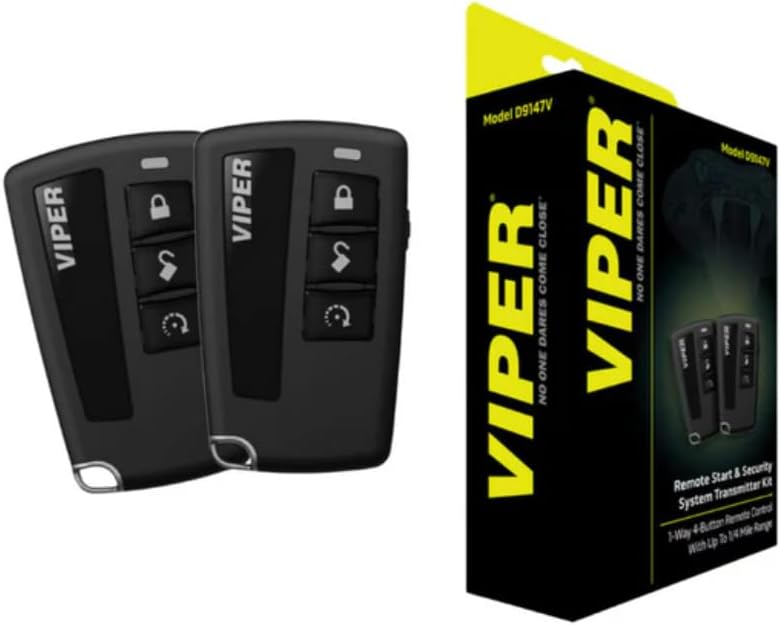 Viper D9147V 1-Way 4-Button Remote Start & Security System Transmitter Kit