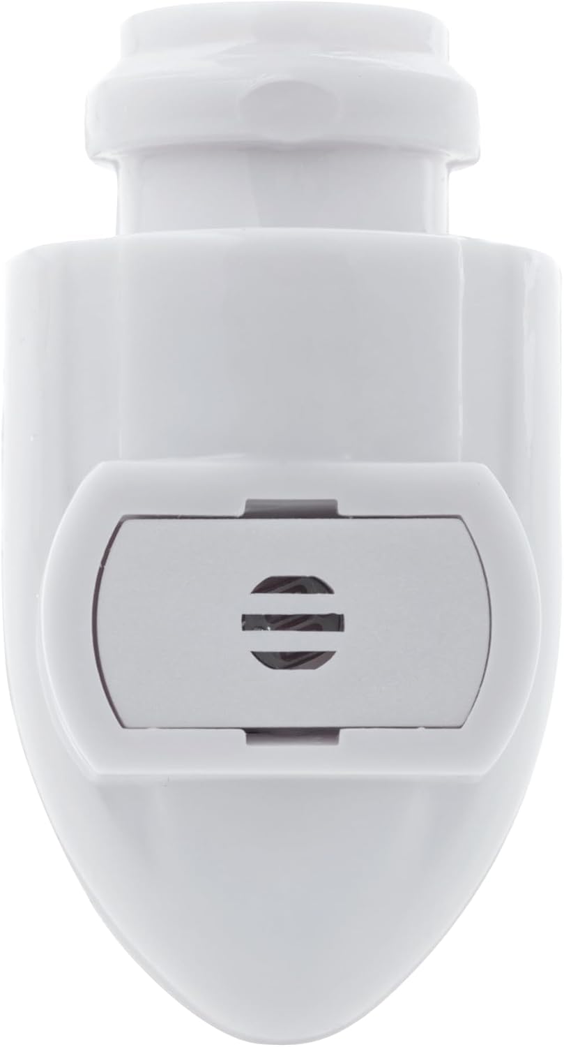 Creative Hobbies White Auto On Sensor Plug in Night Light Module Includes 3 Bulbs and 3 Plastic Clips