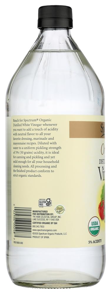 Spectrum Organic White Distilled Vinegar -- 32 fl oz - 2 pc