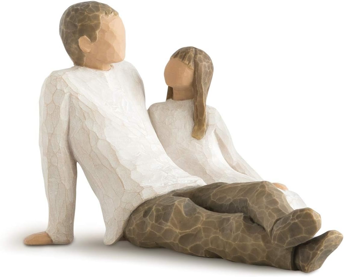 Willow Tree Nurture, Sculpted Hand-Painted Figure | Hand-Painted Resin Figurine, Sculpted by Artist Susan Lordi, Celebrates Loving Family Relationships, Family Grouping