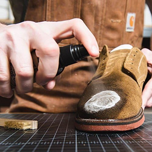 Otter Wax Conditioning Suede & Nubuck Cleaner | 5 oz | Leather Cleaner & Conditioner for Furniture, Boots, Hats, Shoes