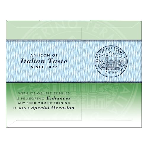 S.Pellegrino Sparkling Natural Mineral Water, 11.15 Fl Oz (pack of 8)