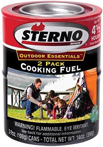 Sterno 7-Ounce Outdoor Cooking Fuel, 2-Pack