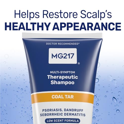 MG217 Psoriasis Medicated Conditioning 3% Coal Tar Shampoo 8 Fl Oz