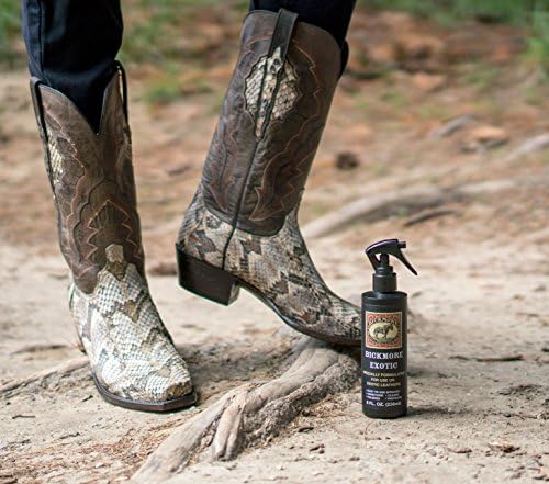 Bickmore Exotic Leather Cleaner & Conditioner for Exotic Skins and Leathers | One step preserves material and natural sheen on alligator, ostrich, lizard and stingray hides.