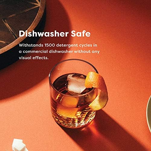 TOSSWARE RESERVE 8oz Stemless Martini Glass, SET OF 4, Premium Quality, Tritan Dishwasher Safe & Heat Resistant Unbreakable Plastic Cocktail Glasses