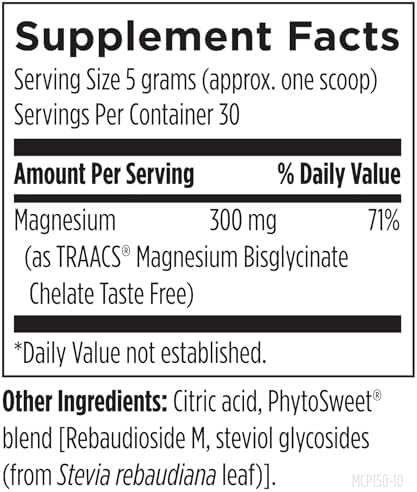 Designs for Health Magnesium Glycinate Powder - 300mg Powdered Chelated Magnesium Bisglycinate Supplement - Non-GMO Great-Tasting Drink Mix Add-in