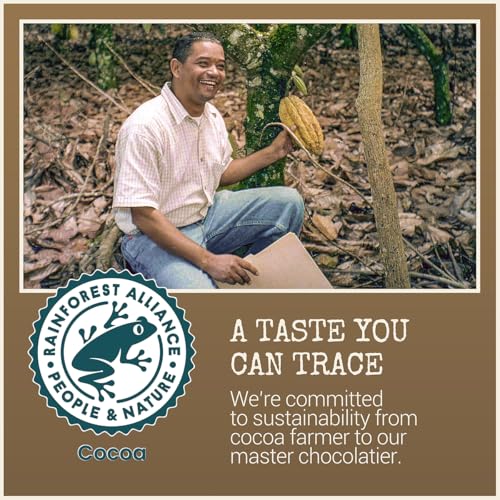 Chocolove Extra Strong Dark Chocolate Bars | 77% Cocoa | Strong & Smooth Premium Dark Chocolate | Rainforest Alliance Certified, Non-GMO