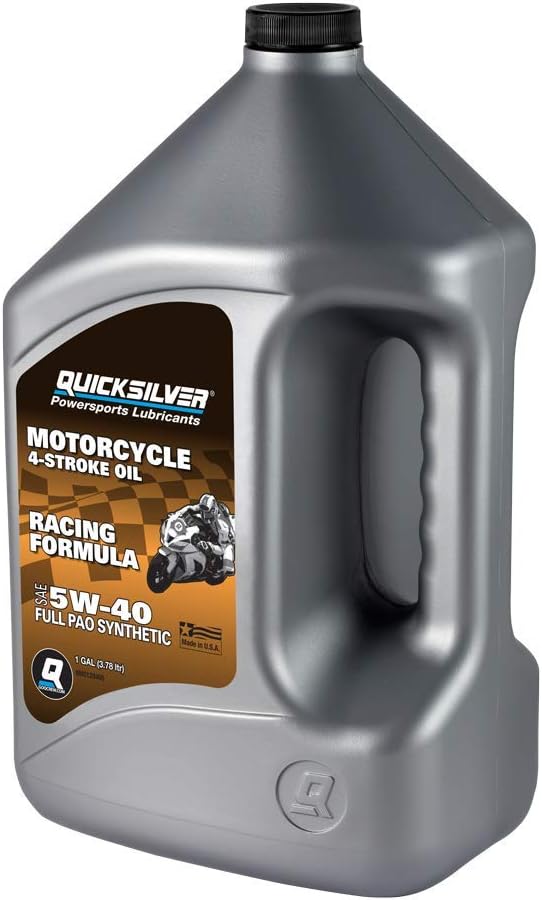 Quicksilver 20W-50 Full Synthetic Motorcycle Oil, 1 Quart