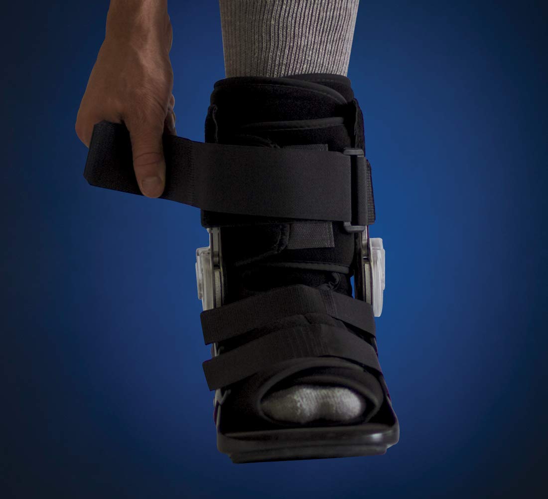 United Ortho 12215 Range of Motion Ankle Walking Boot, Medium