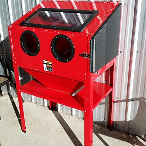 40 Lb. Capacity Floor Blast Cabinet by Central Pneumatic