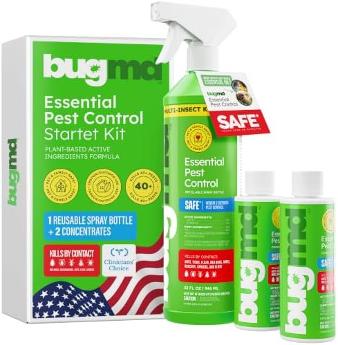 BugMD Ant Killer and Bug Spray Concentrate - Plant-Powered (3.7 oz)