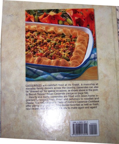 Taste of Home:Casseroles: A Collection of Over 440 One-Pot Recipes - Straight from the Kitchens of Taste of Home Readers
