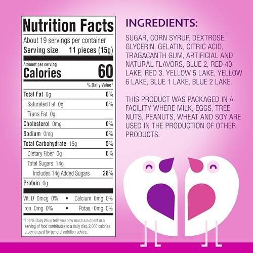 Brach's Valentine's Day Tiny Conversation Hearts, Friendship Exchange, 1 oz Boxes, 24 Ct