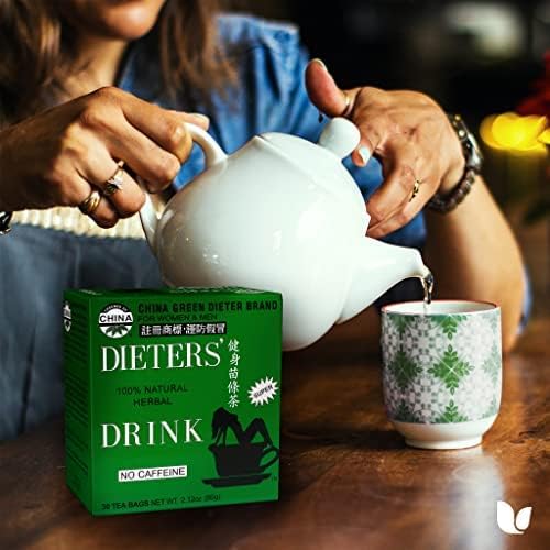 Uncle Lee’s Senna Tea 3-Pack – Green Dieter’s Drink, Caffeine-Free 100% Natural Herbal Detox & Digestive Support, 30 Ct Each
