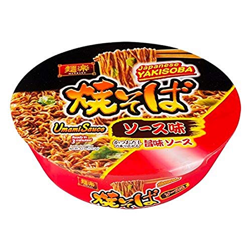 Menraku Tempura Noodles Soup, Udon, 3.17 Ounce