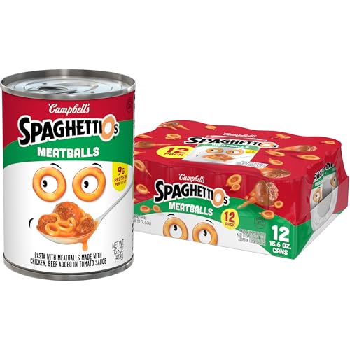 SpaghettiOs Original Canned Pasta, 15.8 oz Can (Pack of 4)