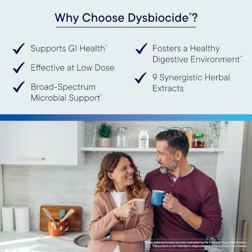 Biotics Research Dysbiocide Synergistic Botanical Blend Supports Normal Gut Health for Women & Men - Digestive Health Supplement - Supports Balanced