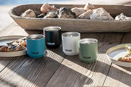 CamelBak Horizon 10 oz Rocks Tumbler - Cocktail Glass - Insulated Stainless Steel - Tri-Mode Lid