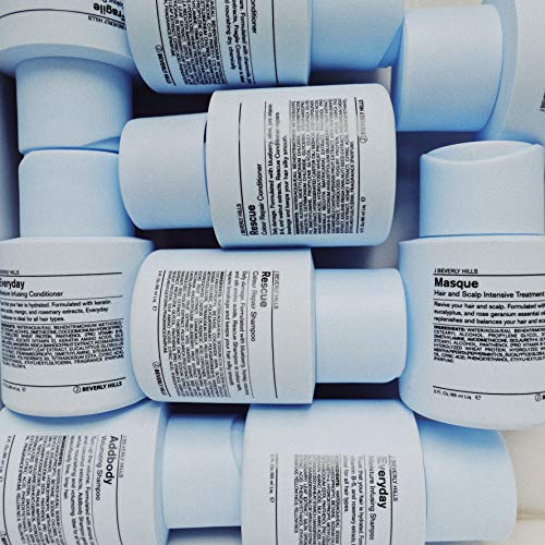 J Beverly Hills Blue Rescue Colour Repair Shampoo with Honey Extract for Hair Shine, (3 Oz, 12 Oz, 32 Oz)