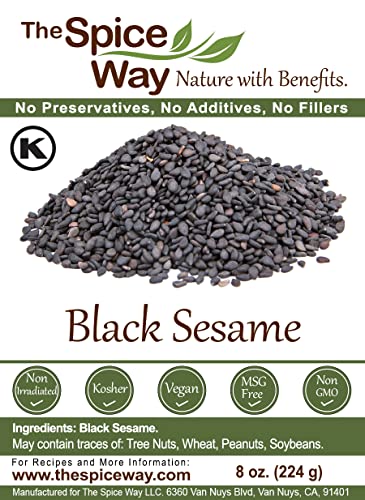 The Spice Way Black Sesame Seeds - 8 oz
