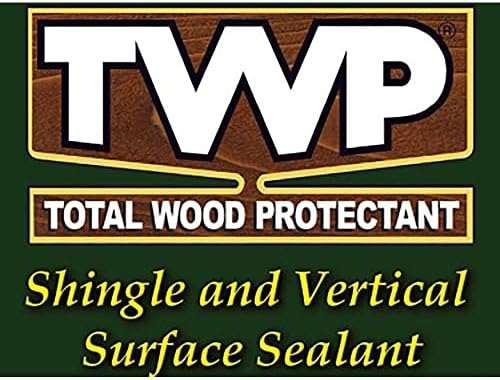 TWP 205 California Cedar Shake and Shingle Sealant - Professional Strength, Deep Penetrating Wood Protectant, UV & Water Resistant