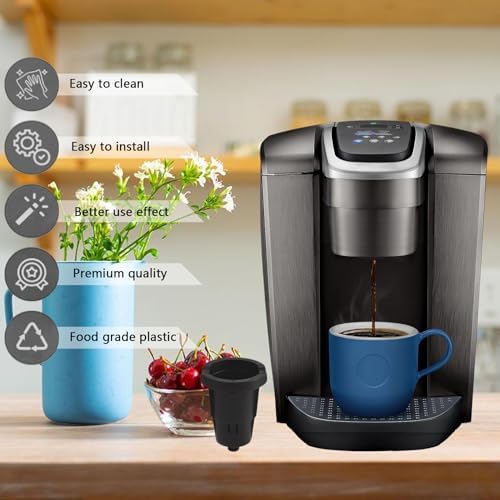 Replacement Parts for K-Cup Coffee Capsule Racks of Keurig Models K10, K15, K40, K45, K50, K60, K65, K70, K75, K77, K79, and K35 Black 1 Pcs
