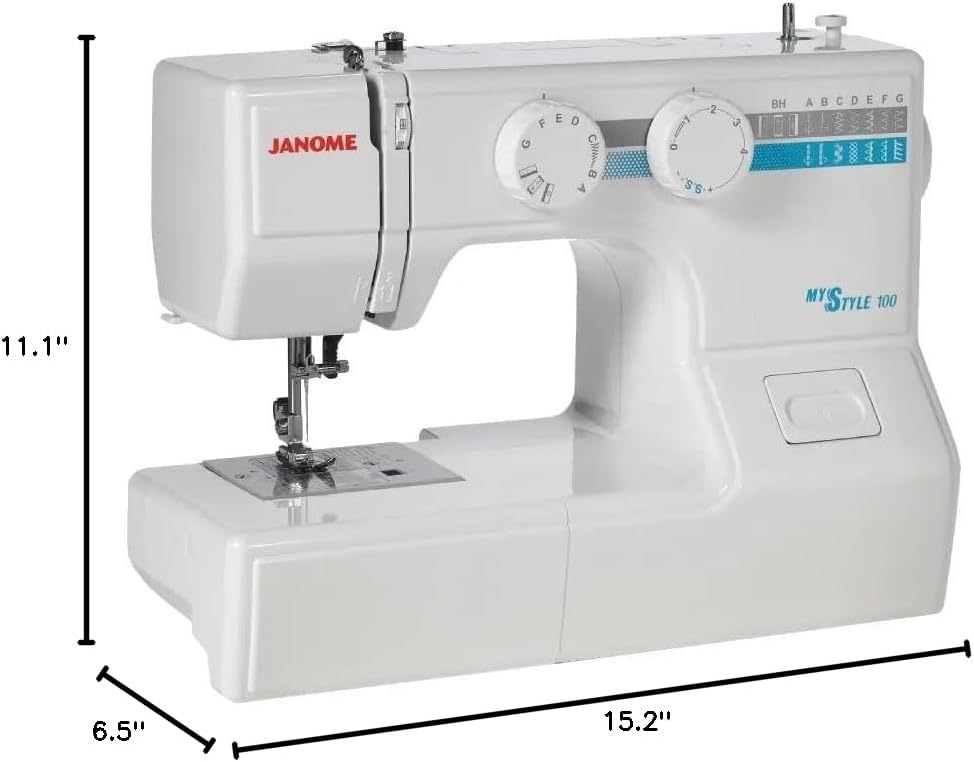 Janome 2212 Front-Loading Sewing Machine with 12 Built-In Stitches | 12 Built-In Stitches