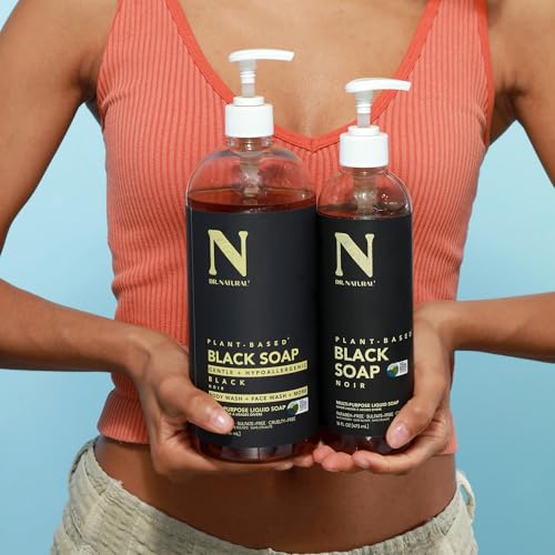 Dr. Natural Castile Liquid Soap - Multi-Use Body Wash, Shampoo and Face Wash - Body Soap for Skin, Hair, Pets and Home - Unscented Baby - 32 oz