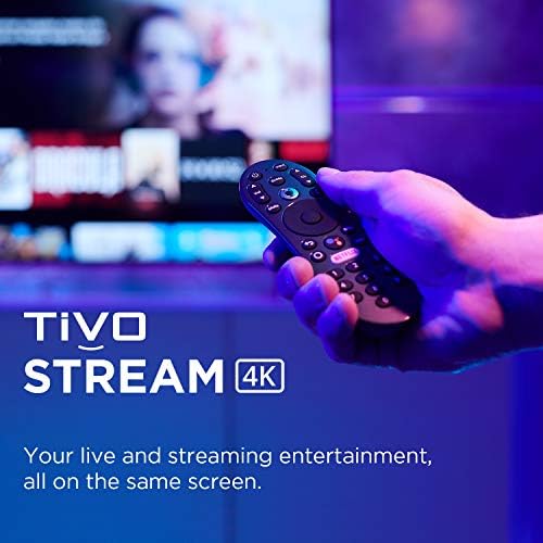 TiVo Stream 4K – Every Streaming App and Live TV on One Screen – 4K UHD