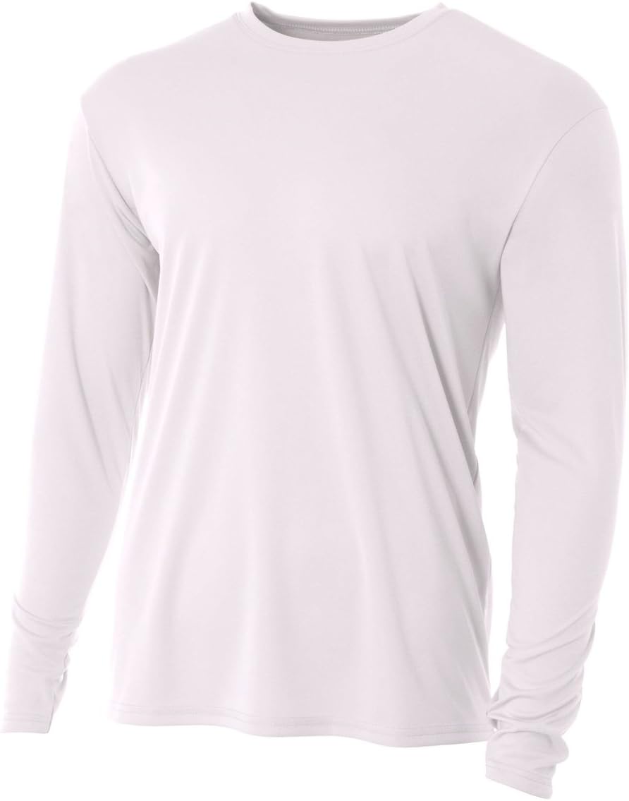 A4 Men's Cooling Performance Crew Long Sleeve Tee