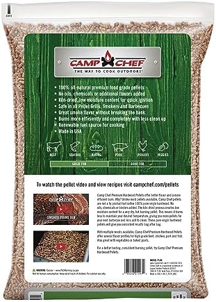 Camp Chef Orchard Apple BBQ Pellets, Hardwood Pellets for Grill, Smoke, Bake, Roast, Braise and BBQ, 20 lb. Bag