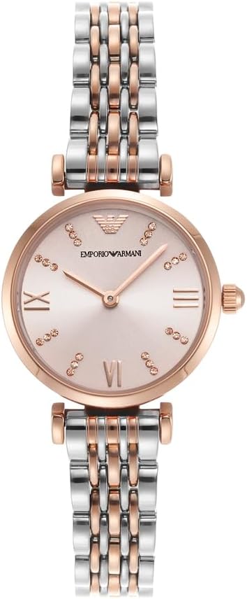 Emporio Armani Women's Dress Watch with Stainless Steel Band