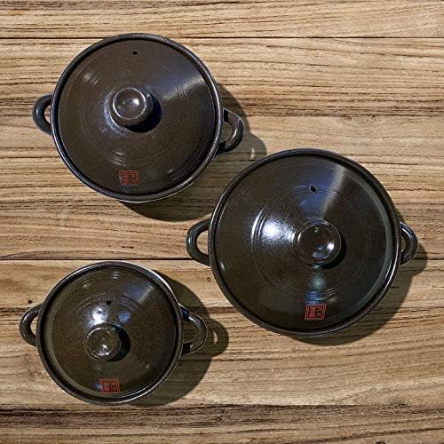 Korean Earthenware Clay Hot Pot (1400ml)