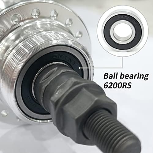 Bike Wheel Part Bicycle hub, Bike Hub 36 Hole, Quick Release,Alum,One Pair,100mm x135mm Front Width and Rear Width